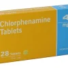 Chlorphenamine 4mg tablets