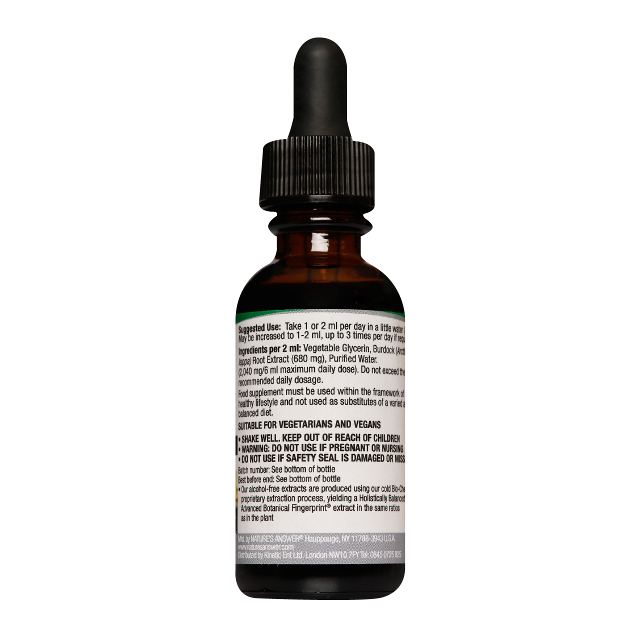 Burdock Root - Alcohol Free - Image 2
